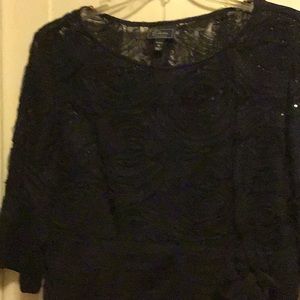 Black 2 piece dress just in time for Holidays!